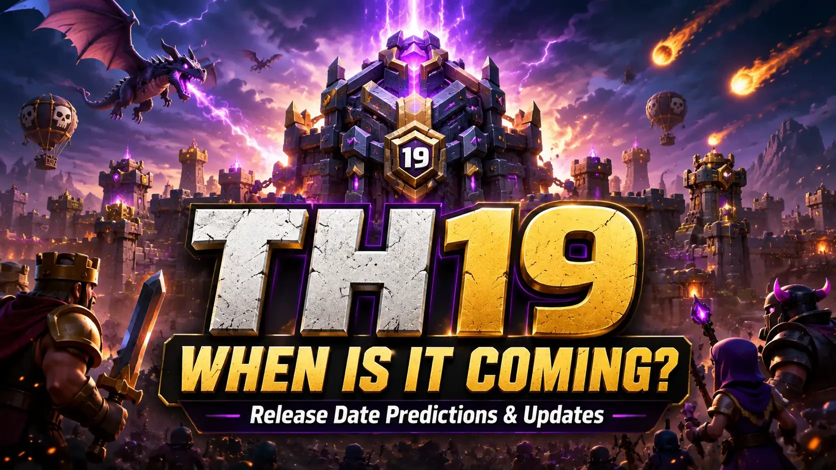 Unofficial Town Hall 19 release date prediction concept