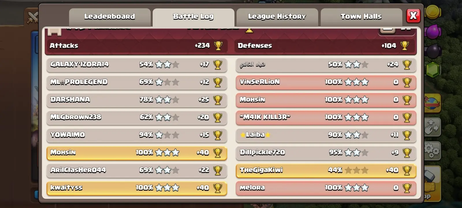 Battle Log 2