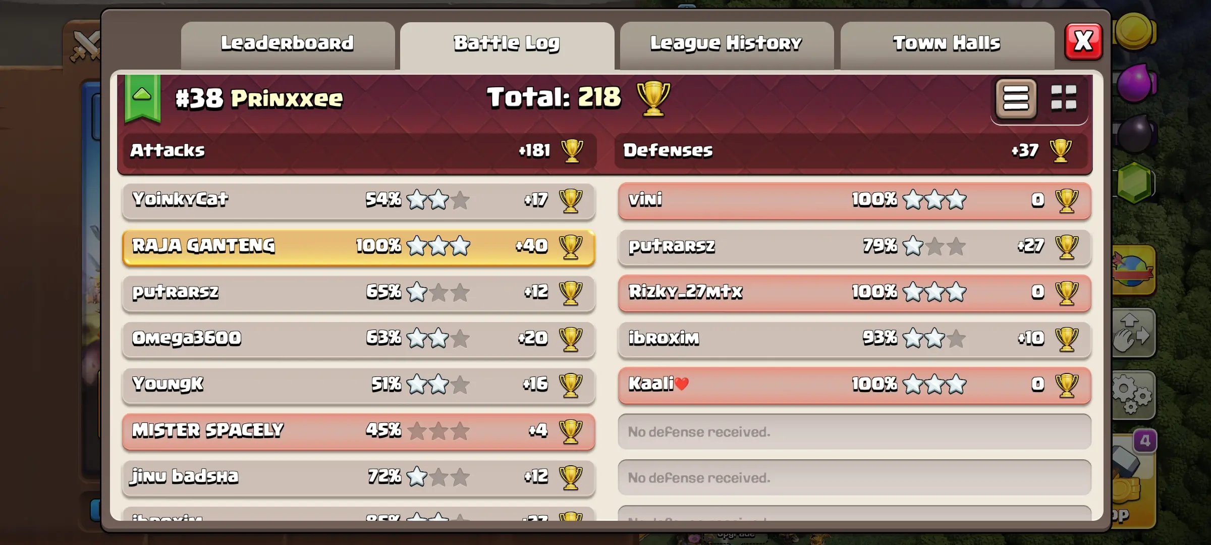 Battle Log 4