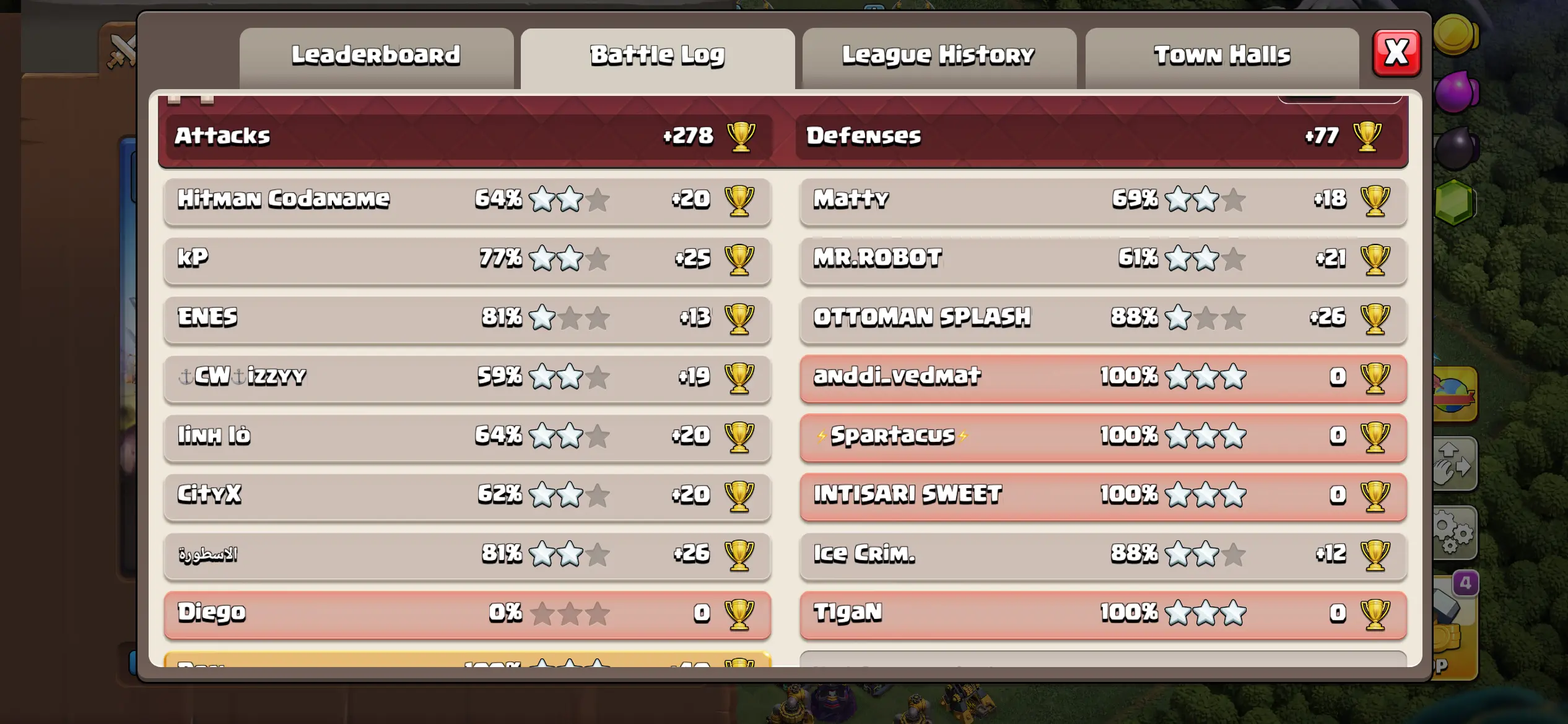 Battle Log 3