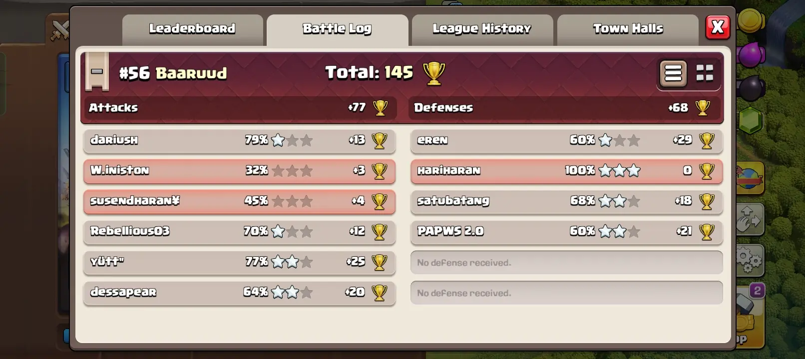 Battle Log 1