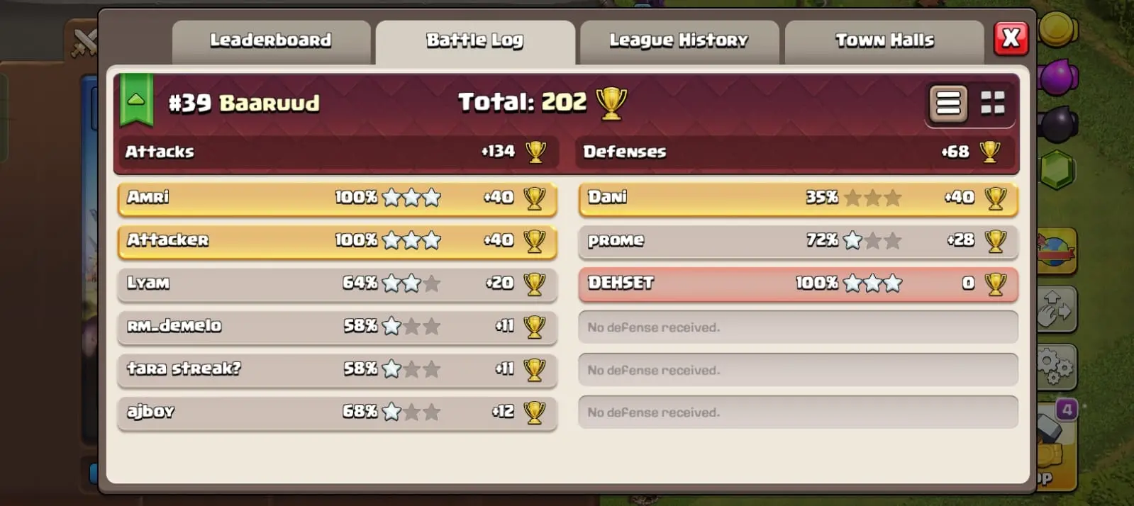 Battle Log 1