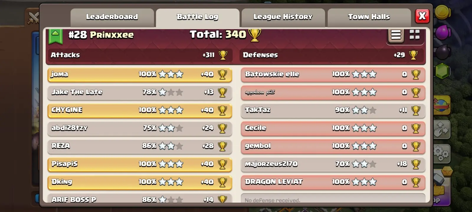 Battle Log 1