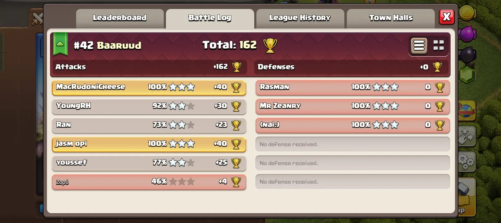 Battle Log 1
