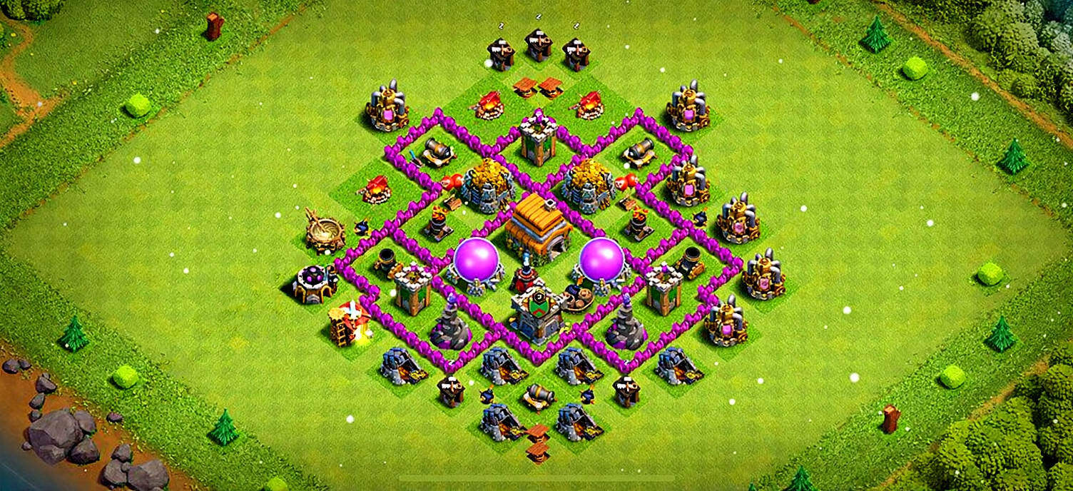 Layout Clash league coc