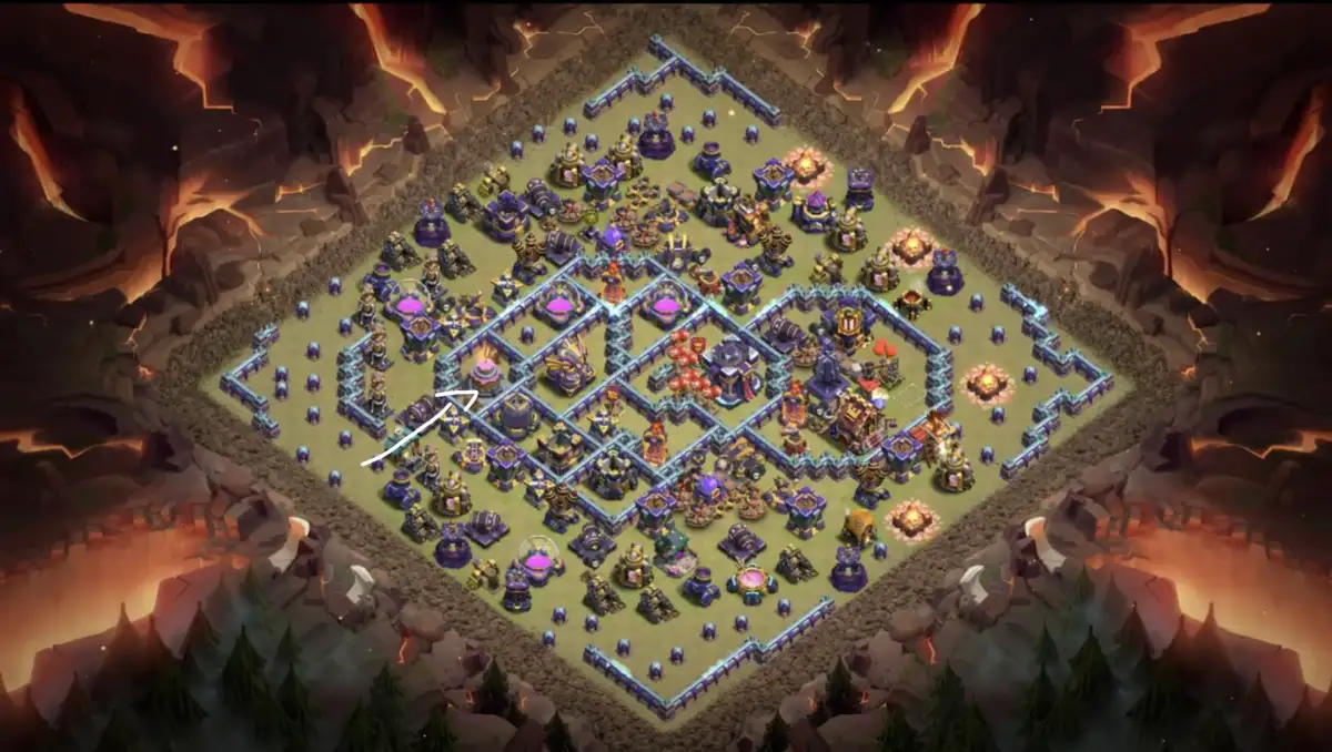 TH15 War Badr Anti 3 Star Base for Clash of Clans