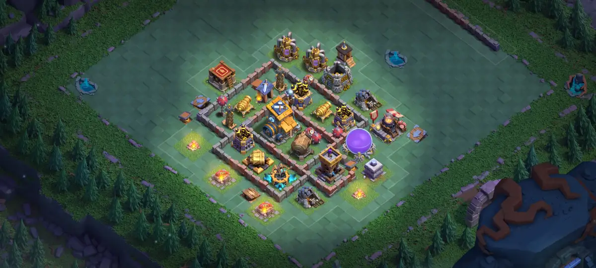 BH10 coc base layout for Builder Base Copy Link