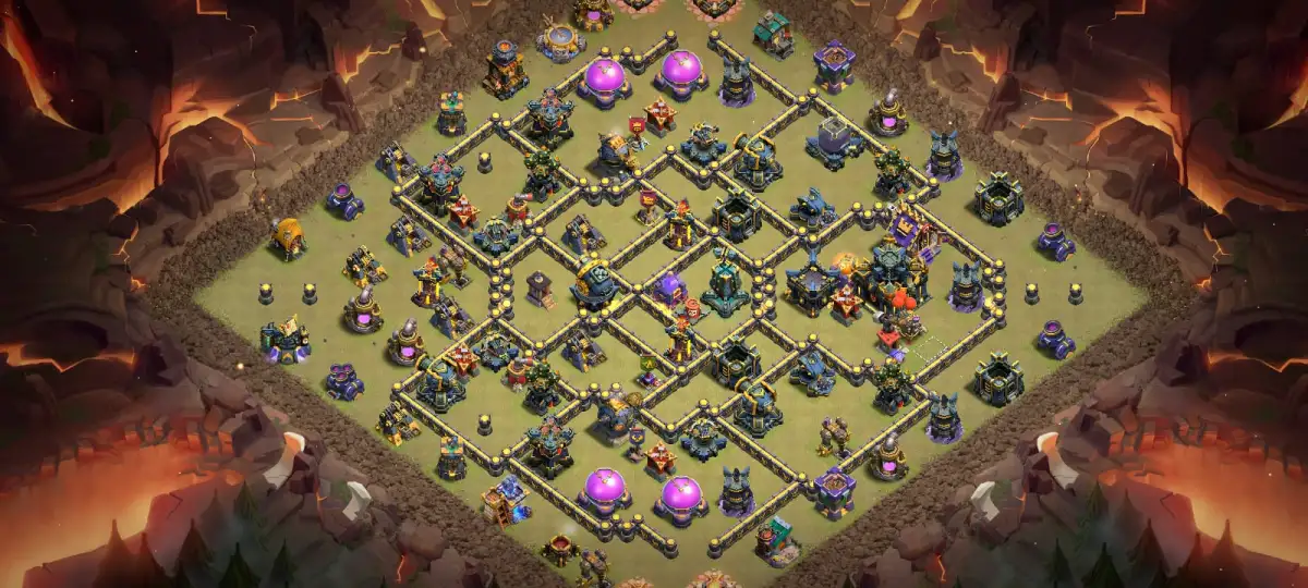 TH17 War Base Layout Anti 2 Star for Clash of Clans
