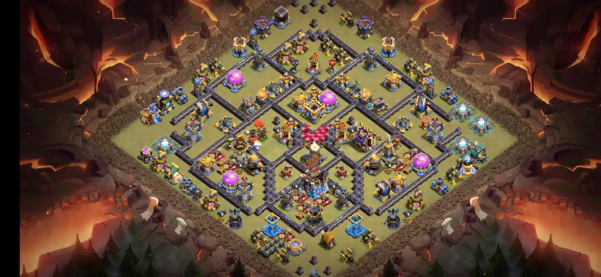 TH18 War Base Anti 2 Star for Legend League and CWL