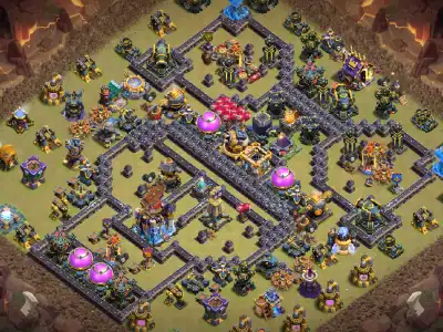 Layout TH18 War Anti 2 Star COC Base Layout with Copy Link