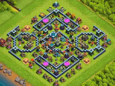 Layout TH13 Legend League Base for Clash of Clans Copy Link