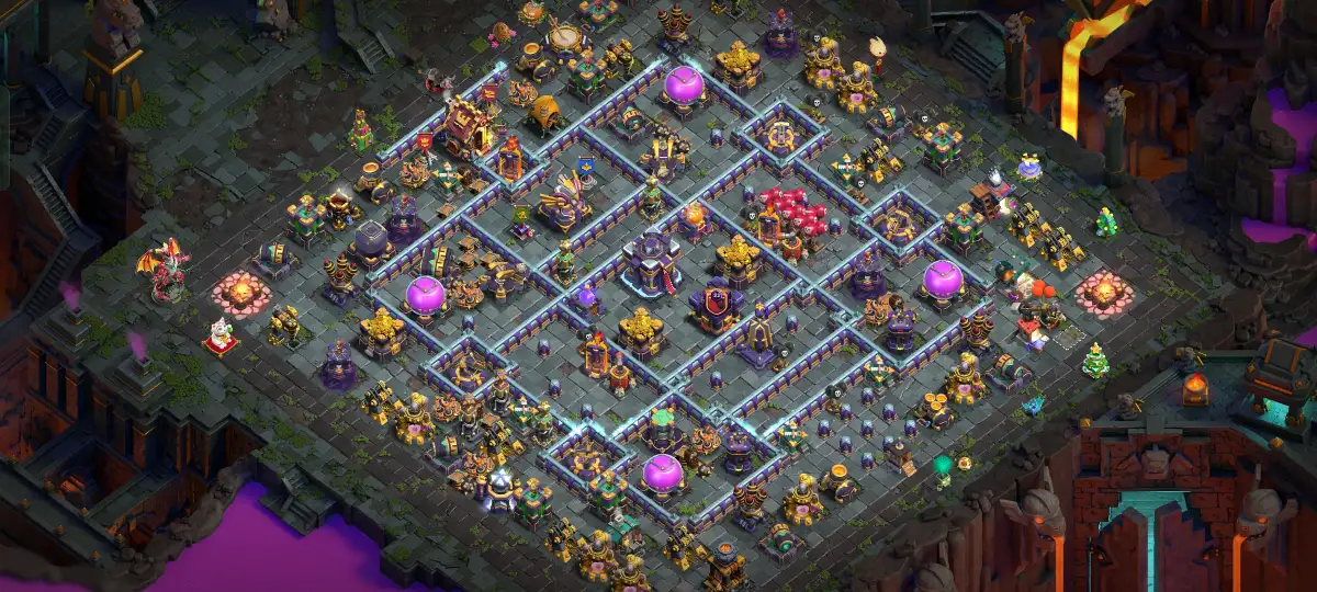 Best Draq TH15 Anti Electro Dragon War Base with Offset Town Hall 2026