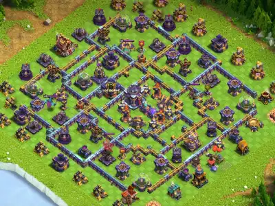 Layout TH15 Anti 2 Star Base with Protected Core Compartments