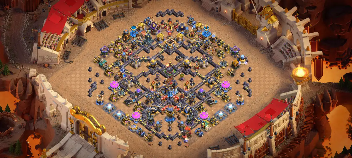 Legend League TH18 War Base Anti 3 Star 2026