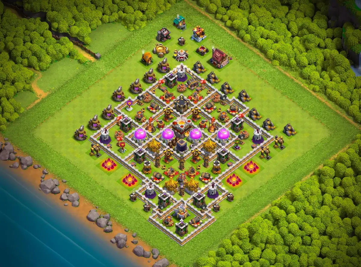 TH11 Farming Base Copy Link for Safe Elixir and Dark Storage