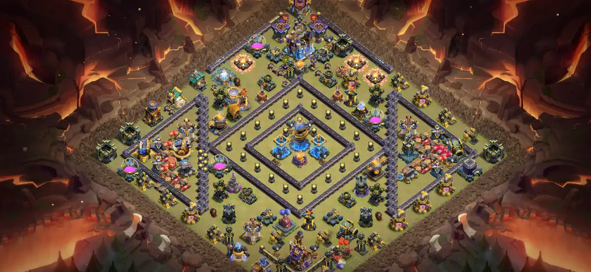 TH18 Unbreakable War Base with Trap-Heavy Core – Copy Link