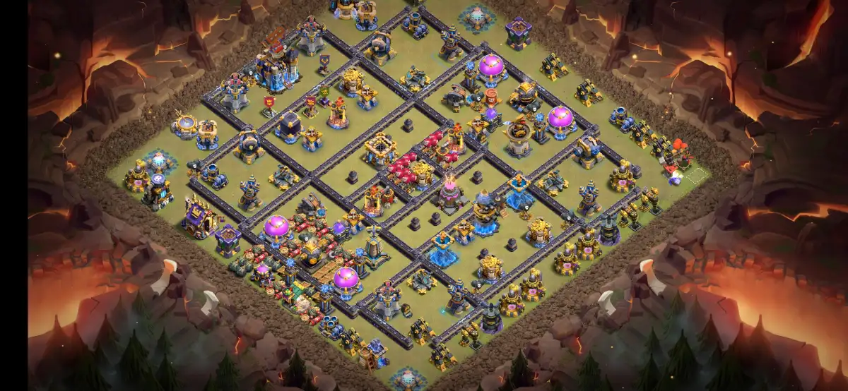 TH18 War Base Anti 2 Star for Legend League Copy Link