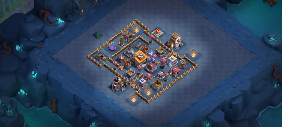 BH6 Builder Hall Base for Clash of Clans Copy Link
