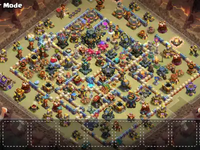 Layout Top TH17 War Base for CWL and LL 2026 