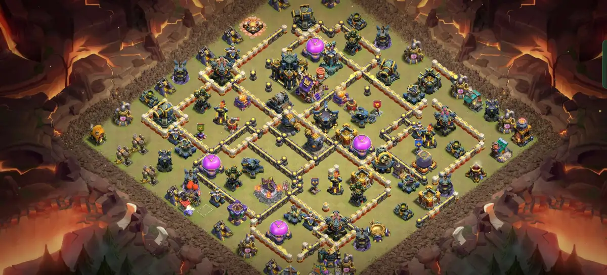 TH17 War Base for Clash of Clans Anti 2 Star Copy Link