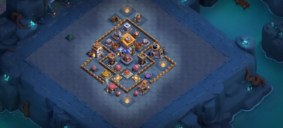 BH6 Builder Base Layout for Clash of Clans Copy Link