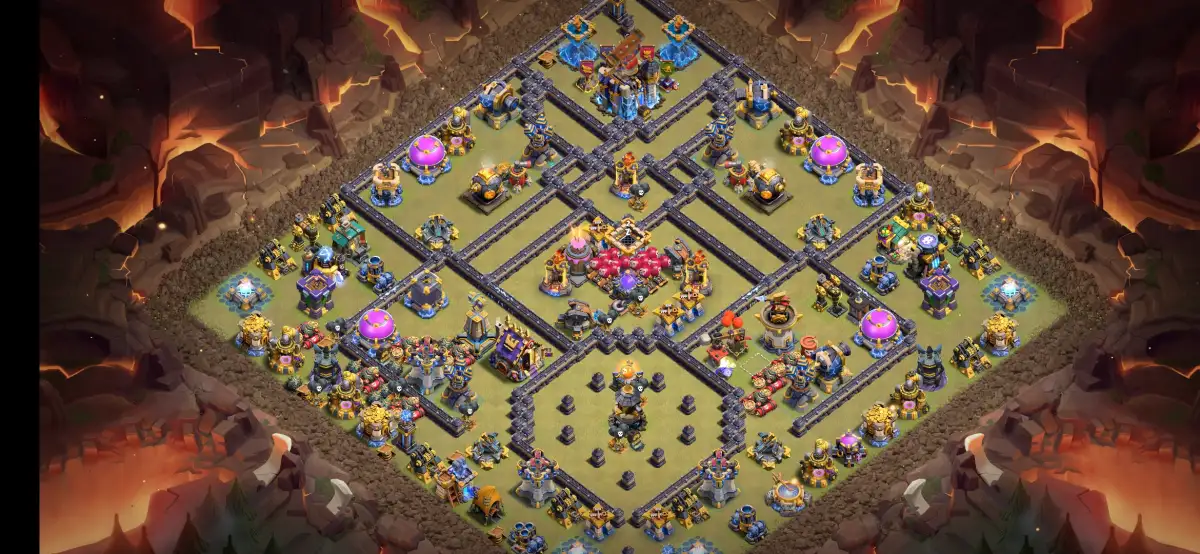 TH18 War Base Anti 2 Star for Legend League and CWL