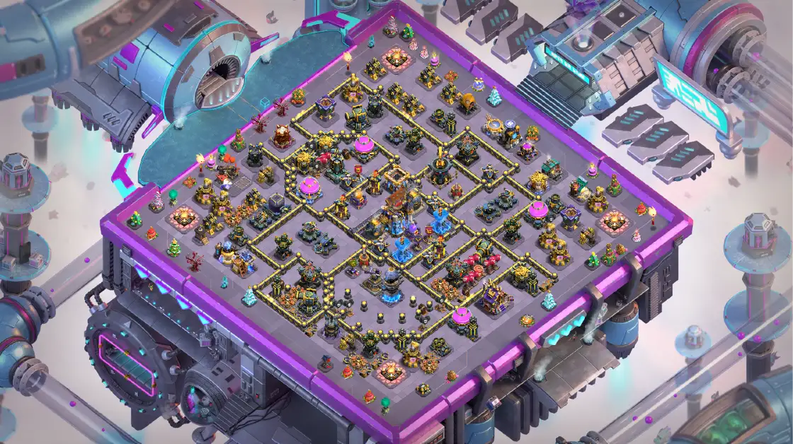 TH18 Anti 3 Star Legend League Base Layout Copy Link