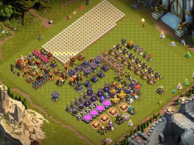Layout TH16 Anti 3 Star War Base Layout for Clash of Clans