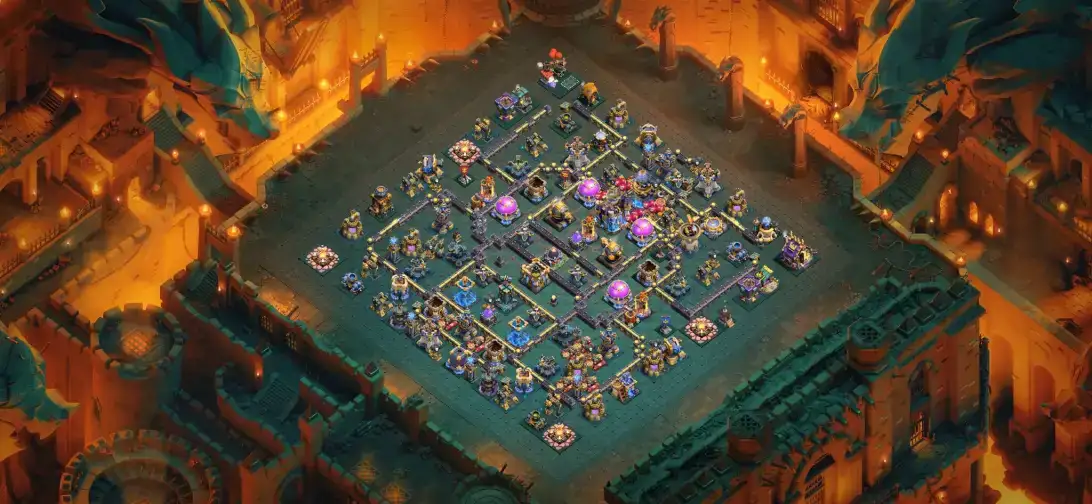 Optimised TH18 Defense Coc Layout | Legend League Fire base