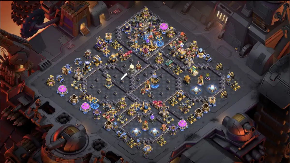 TH18 War Base Anti 3 Star for clash of clans Copy Link