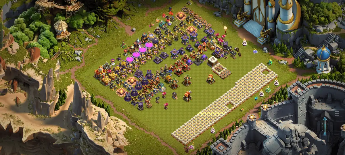 TH16 Farming Base Anti 3 Star | Clash of Clans Copy Link