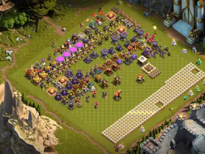 Layout TH16 Farming Base Anti 3 Star | Clash of Clans Copy Link