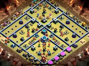 Safe TH13 War Coc Layout | Anti Everything League22
