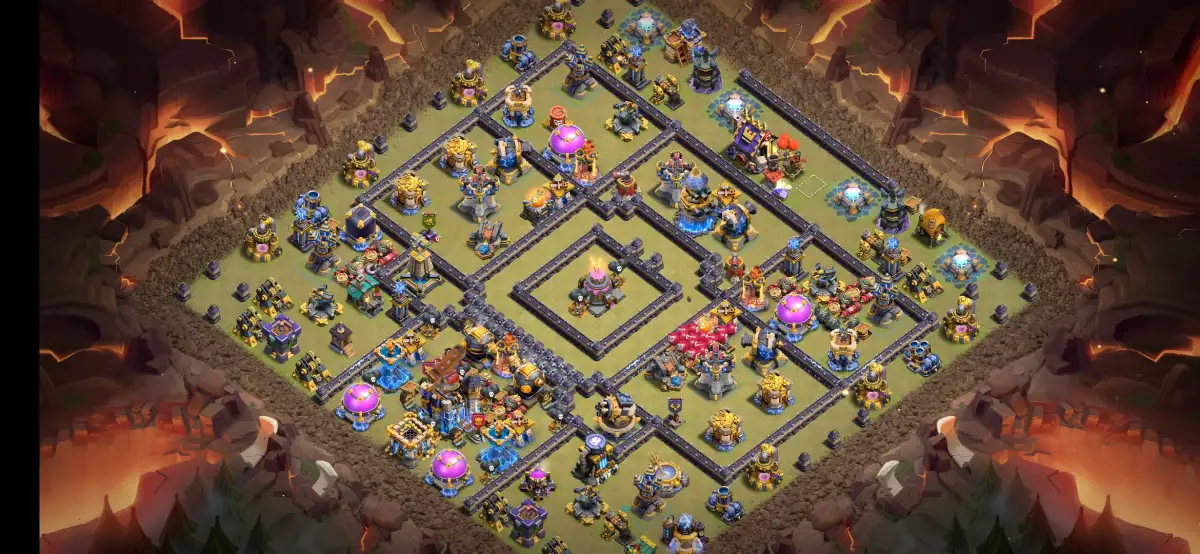TH18 War Base Anti 2 Star for Legend League Copy Link