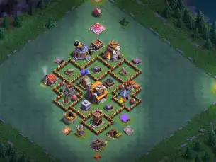 BH5 Builder Base Layout for Clash of Clans with Strong Core