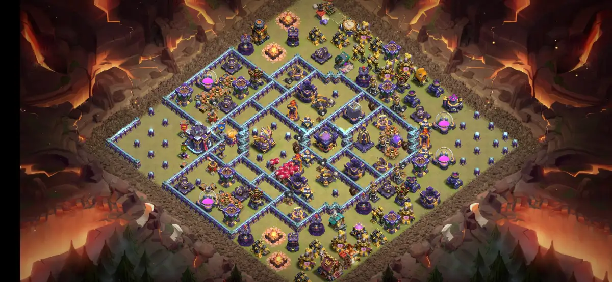 TH15 War Base Anti 2 Star for Legend League Copy Link