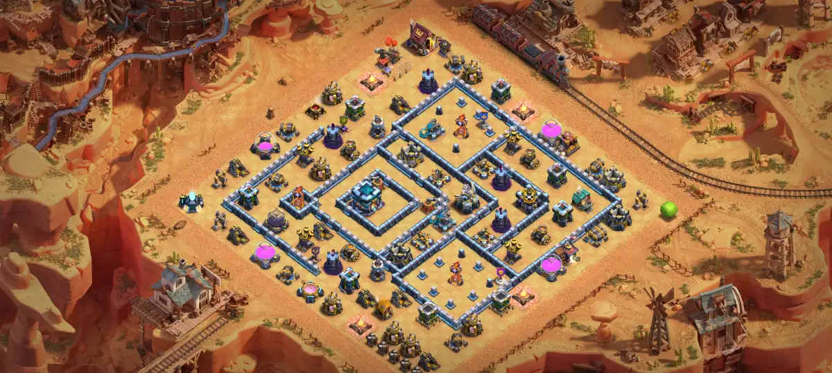 New TH13 Anti 3 Star War Base Layout 2026 Defense