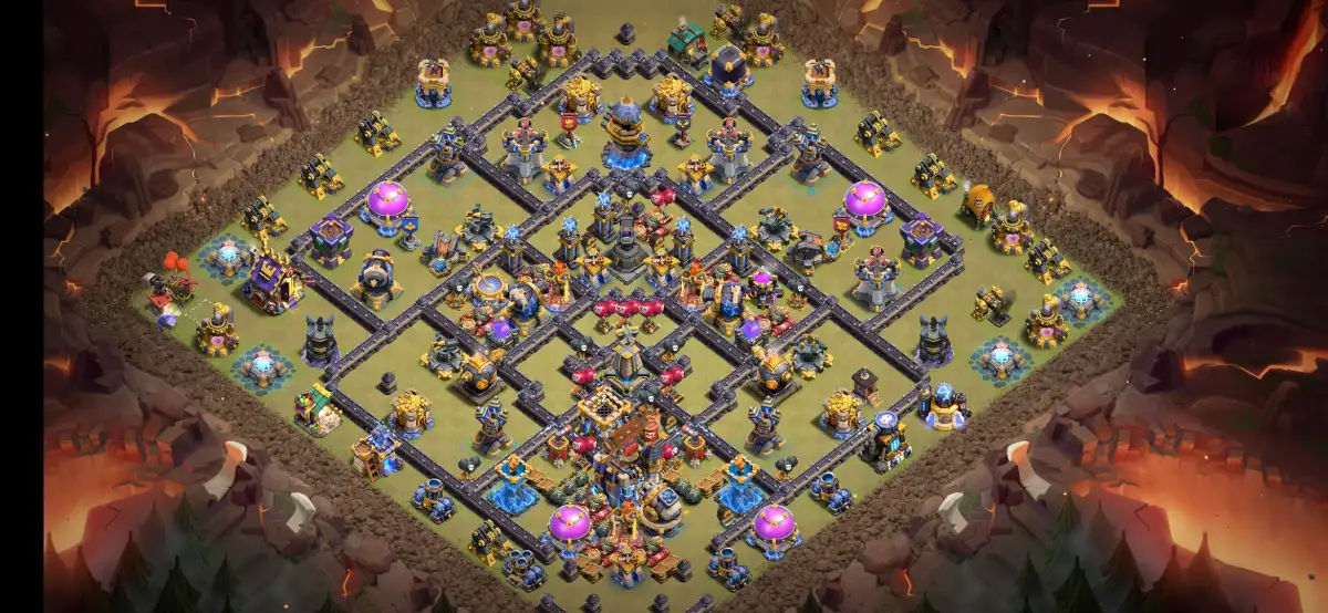 TH18 War Base Anti 2 Star for Legend League Copy Link