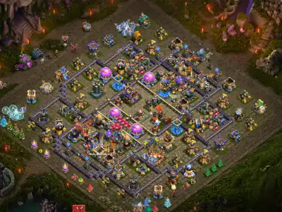 Layout TH18 Hybrid Legend Base with Anti 2 Star Core