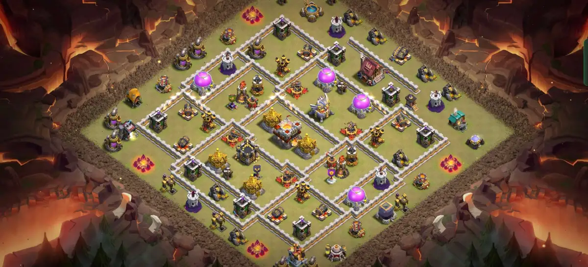 th11 base layout | War | COC | Anti 3 Star 