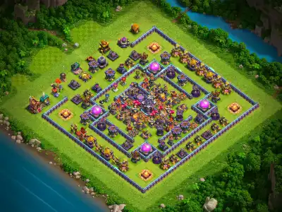 Layout TH15 Legend League Base Layout for Clash of Clans Defense