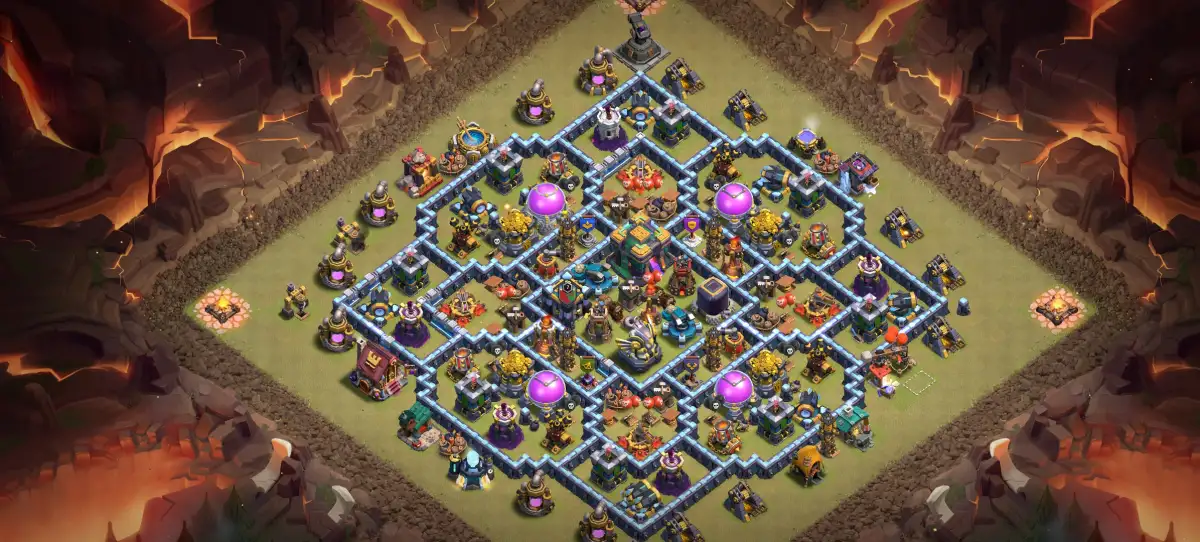 TH14 Farming Base for CoC Loot Protection | Clash of Clans