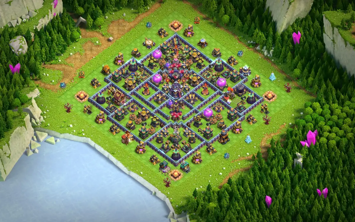 TH15 Hybrid Base with Central Town Hall Core
