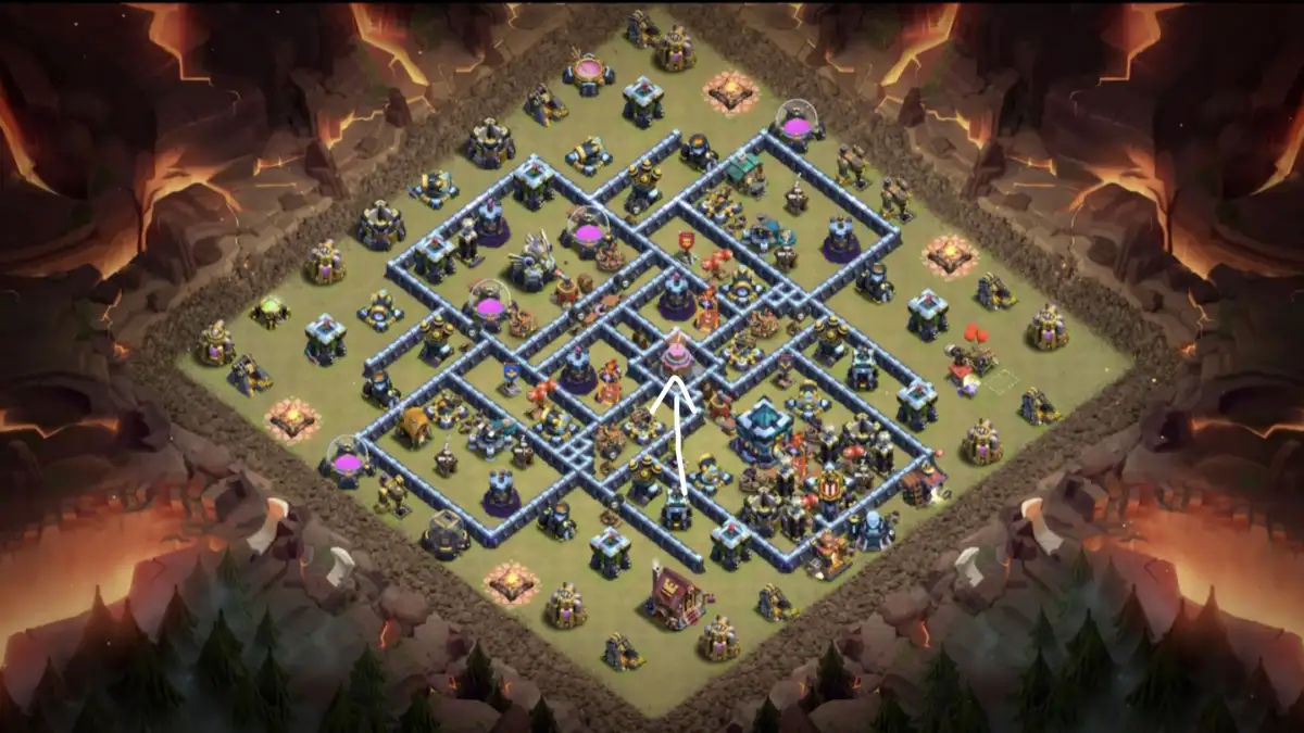 TH13 War Badr Anti 3 Star Base for Clash of Clans