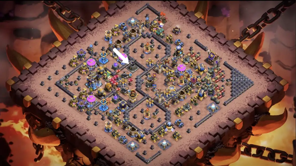 TH18 War Base Anti 3 Star for clash of clans bases