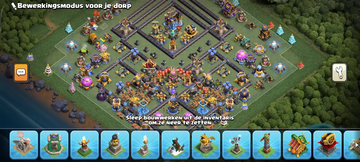 TH18 Anti Everything Base Layout for War and Legends