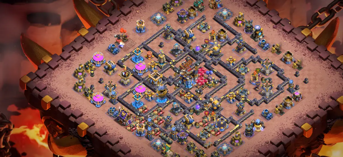 TH18 Legend League Anti 2 Star COC Base Layout 2026