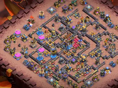 Layout TH18 Legend League Anti 2 Star COC Base Layout 2026