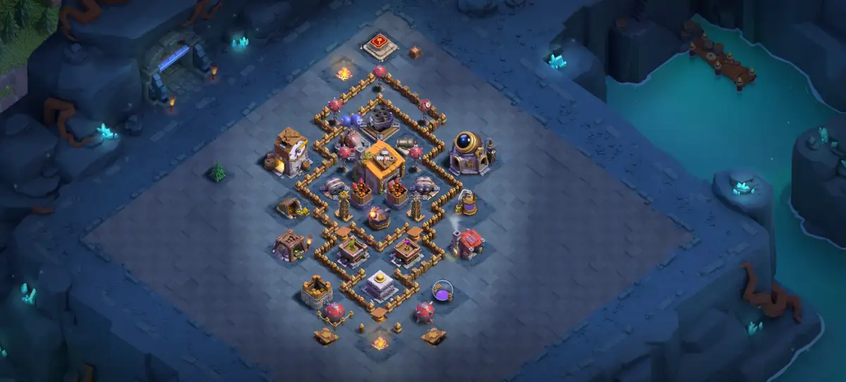 BH6 Builder Base Layout for Clash of Clans Copy Link