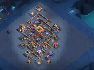 BH6 Builder Base Layout for Clash of Clans Copy Link